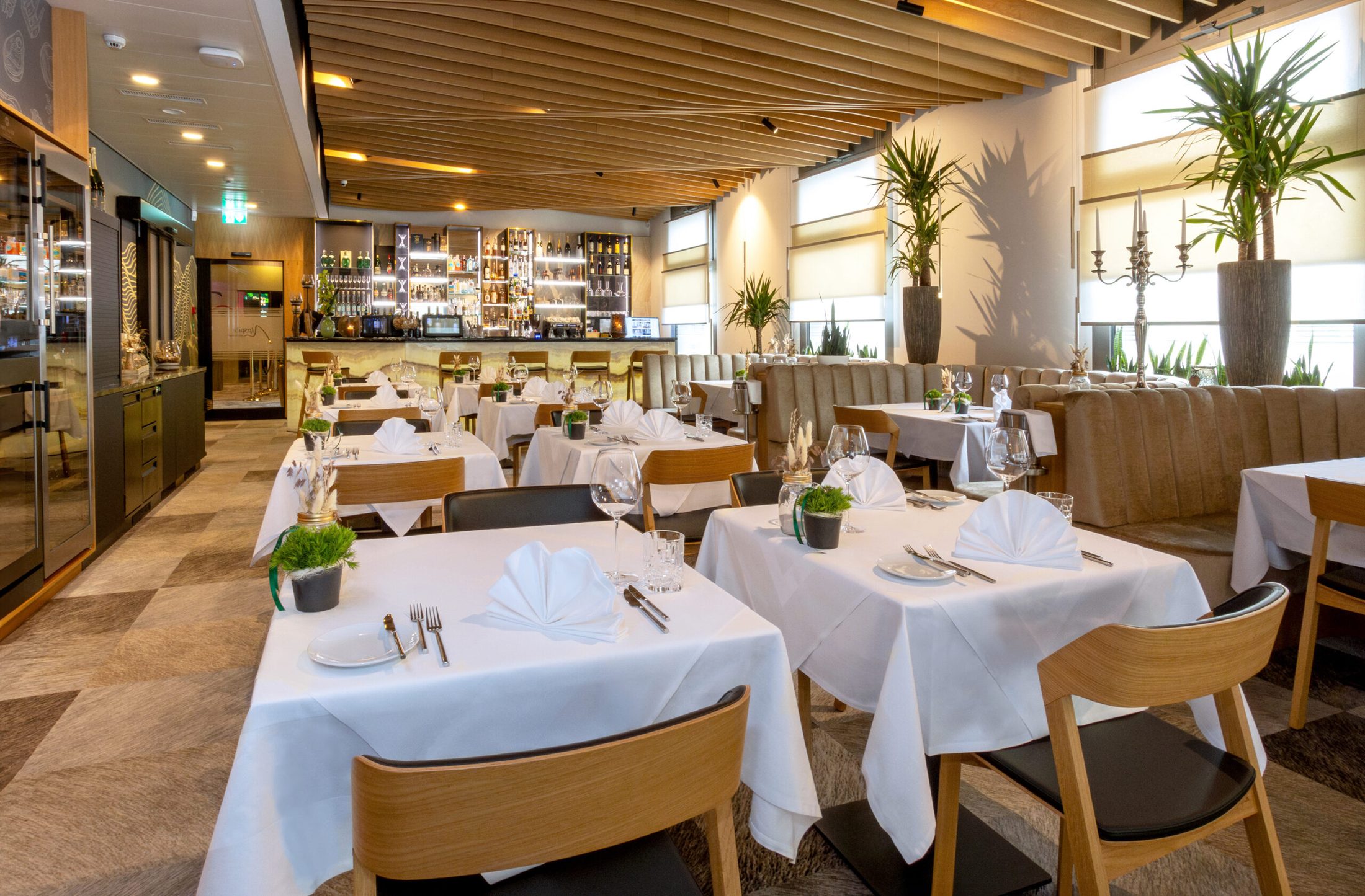 Gastraum des Restaurant Alpspitz